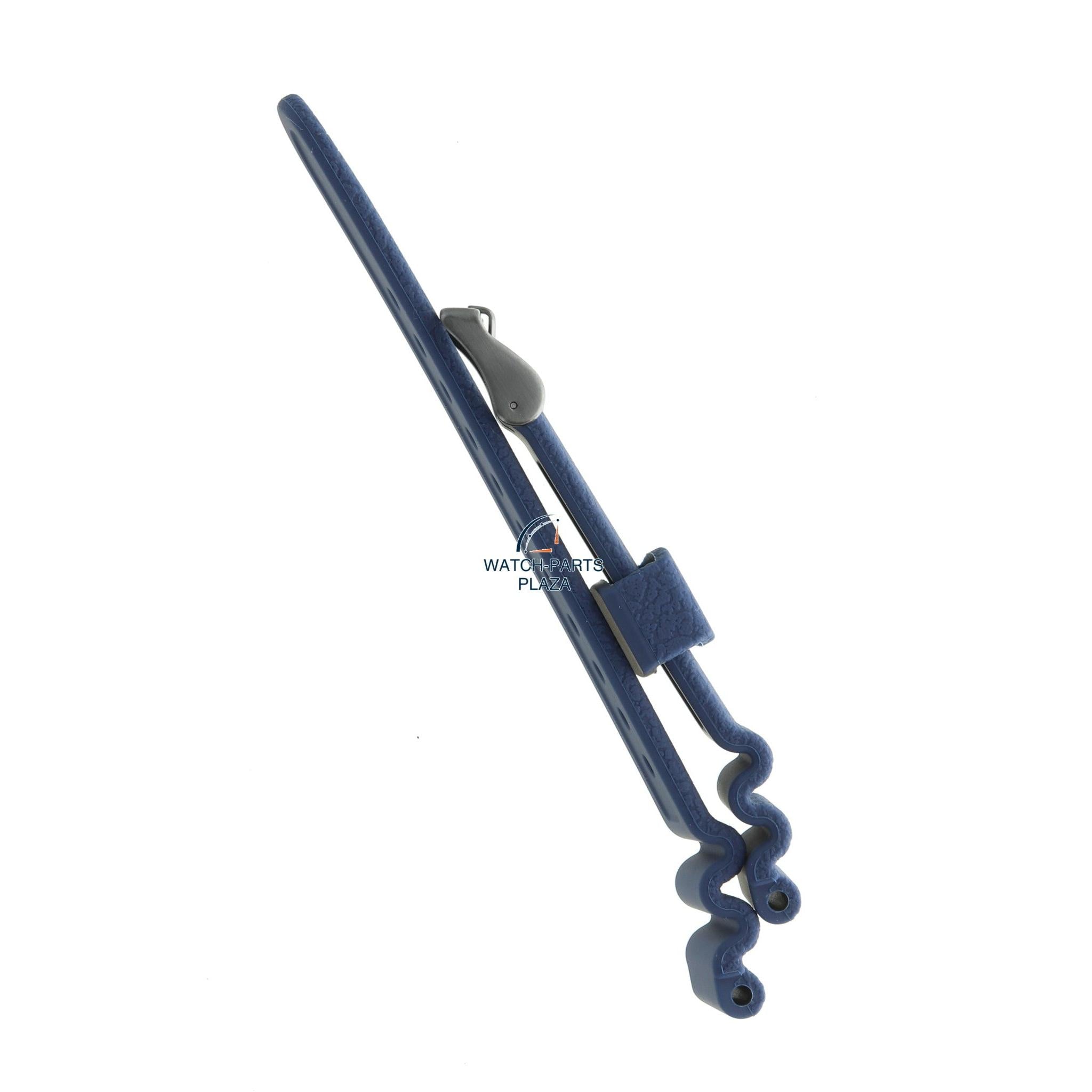 Seiko R040013N0 Watch band SNE533J1 & SNE533P1 dark blue rubber / silicone 22 mm - Prospex Solar - Watch Plaza