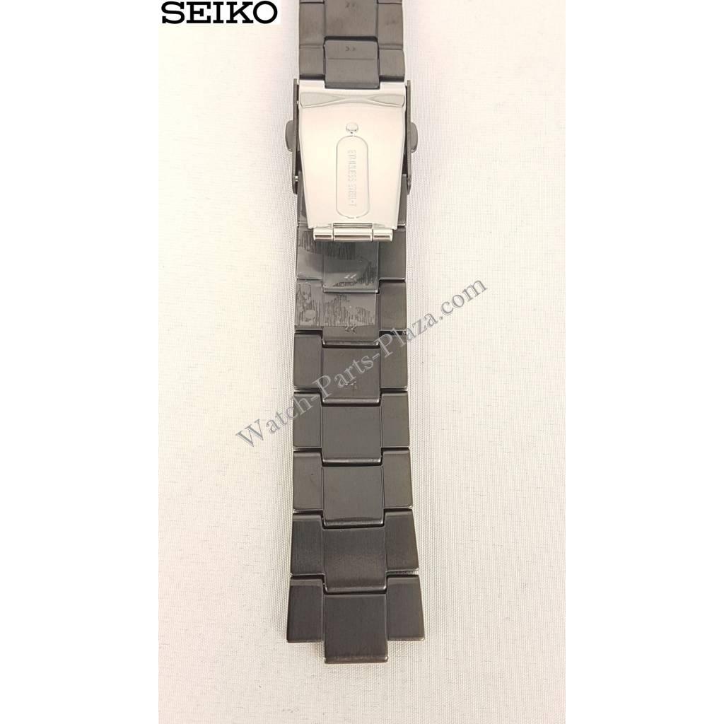 Seiko SBFG003 Spirit Smart Bracelet S760 - 0AB0 Stainless Steel Watch Band - Watch Plaza