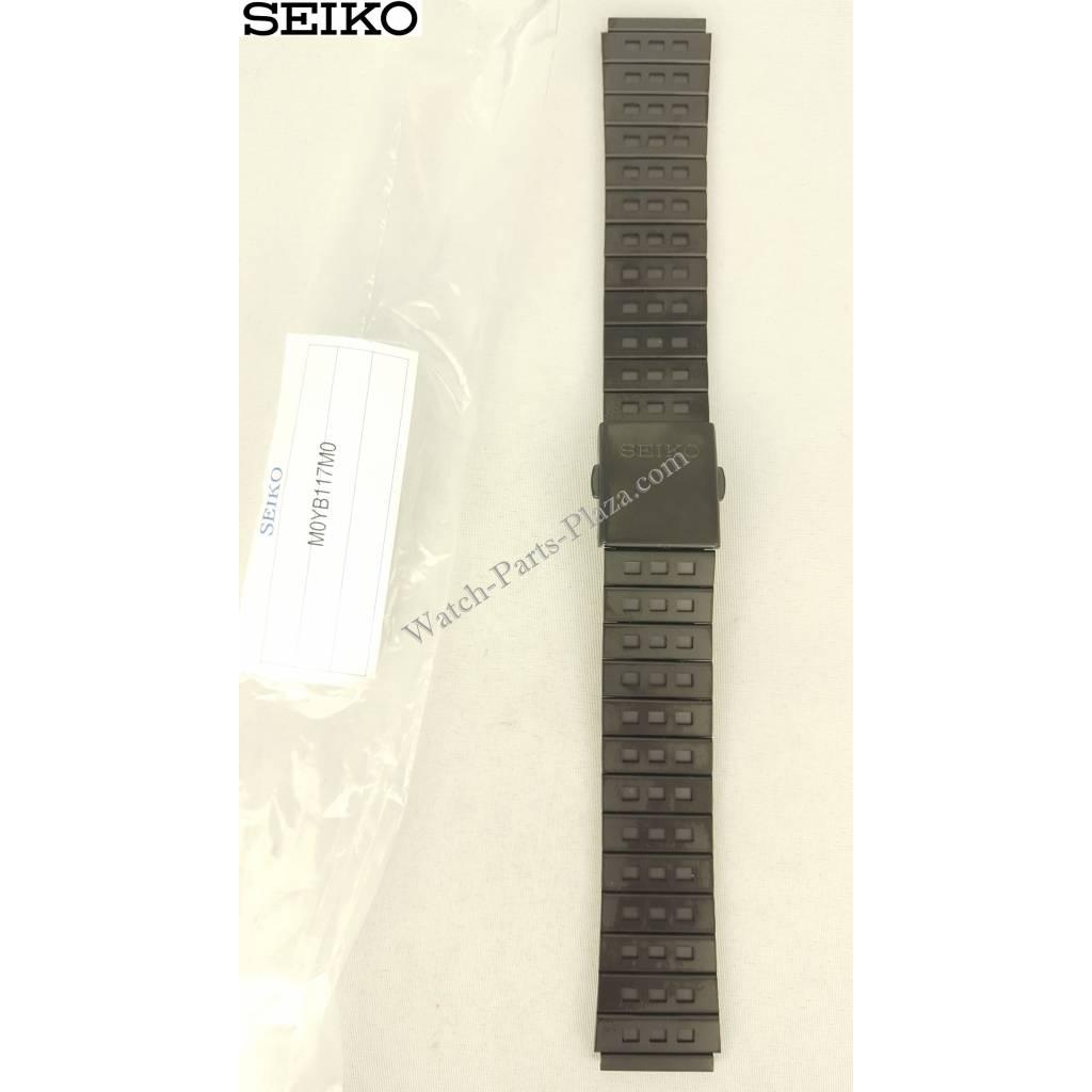 Seiko SCED037 Giugiaro Design Limited Bracelet 7T12 - 0BM0 Stainless Steel Watch Band Alien Ripley - Watch Plaza