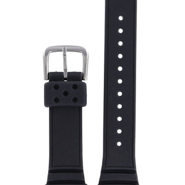 Seiko Scuba Diver S800 - 0019 Watch Band 4A01AB Black Silicone 20 mm - Watch Plaza