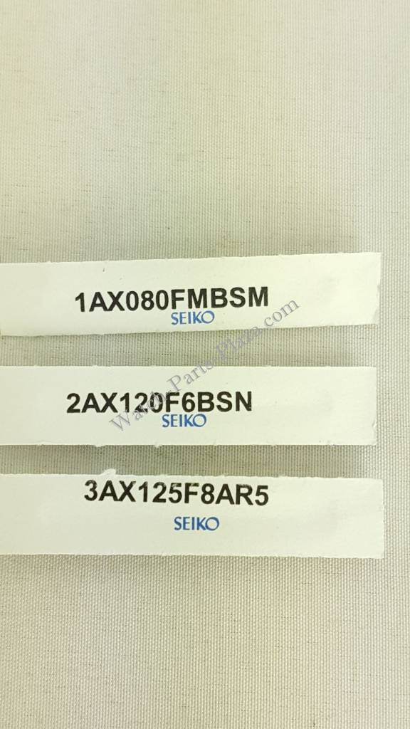 Seiko SHC063 Watch Parts 7N36 - 0AF0 Dial, Hands set, Bezel, Shroud & Dial Ring - Saw Tooth - Watch Plaza