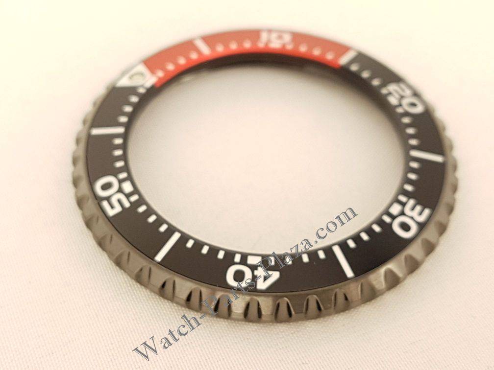 Seiko SKA577P1 Kinetic Diver rotating bezel 5M82 - 0AF0 SKA577 black & red original - Watch Plaza