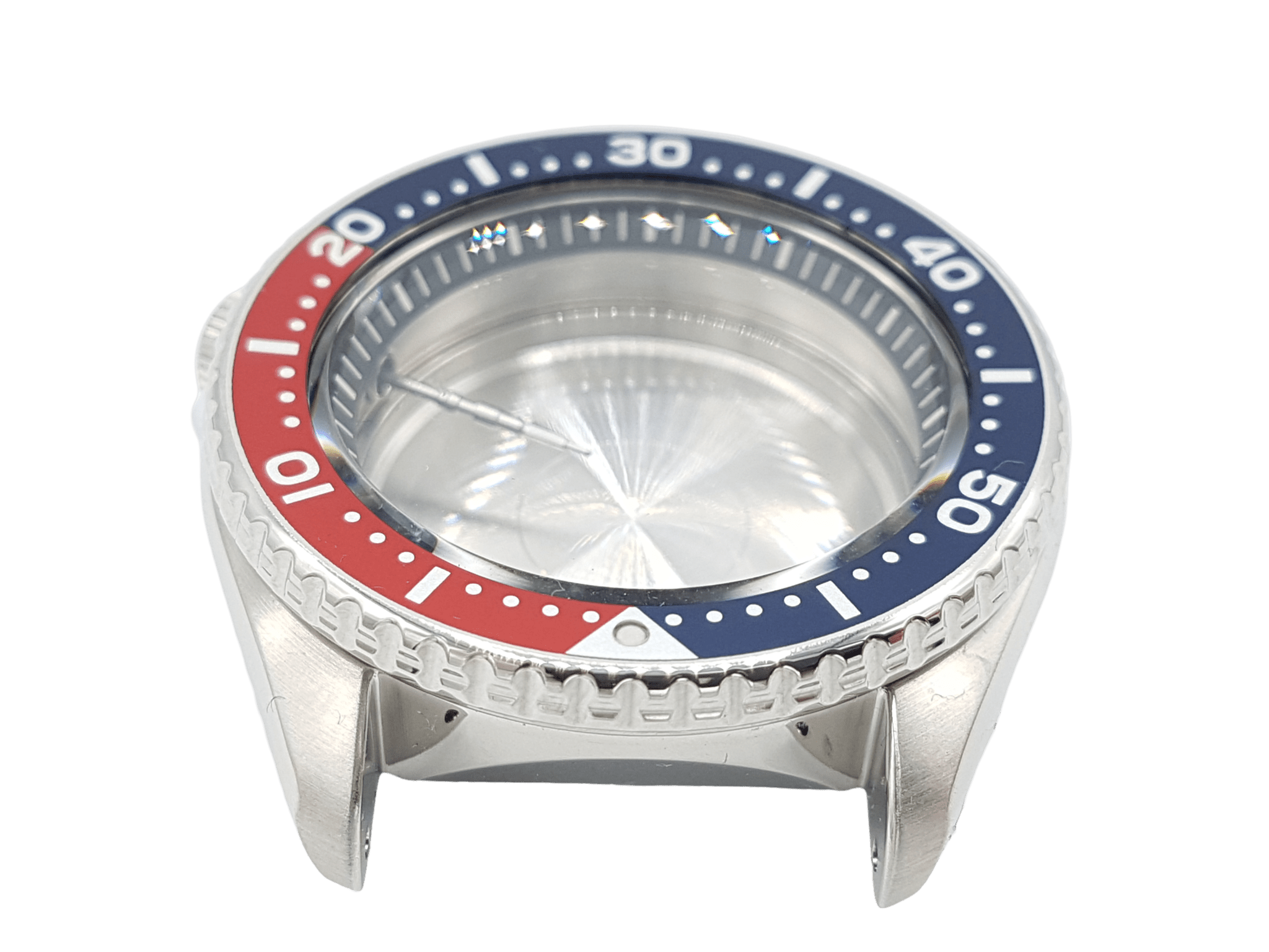 SEIKO SKX009 PEPSI DIVER 7S26 - 0020 WATCH CASE SKX009J1 SKX009K1 COMPLETE - Watch Plaza