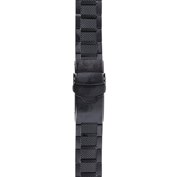 Seiko SKZ255K1 - FrankenMonster Watch Band 3401MG Black Stainless Steel 22 mm 5 Sports - Watch Plaza