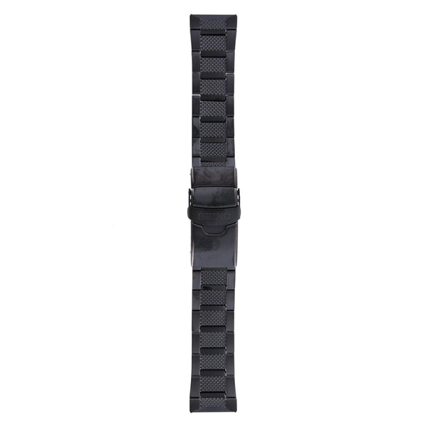 Seiko SKZ255K1 - FrankenMonster Watch Band 3401MG Black Stainless Steel 22 mm 5 Sports - Watch Plaza