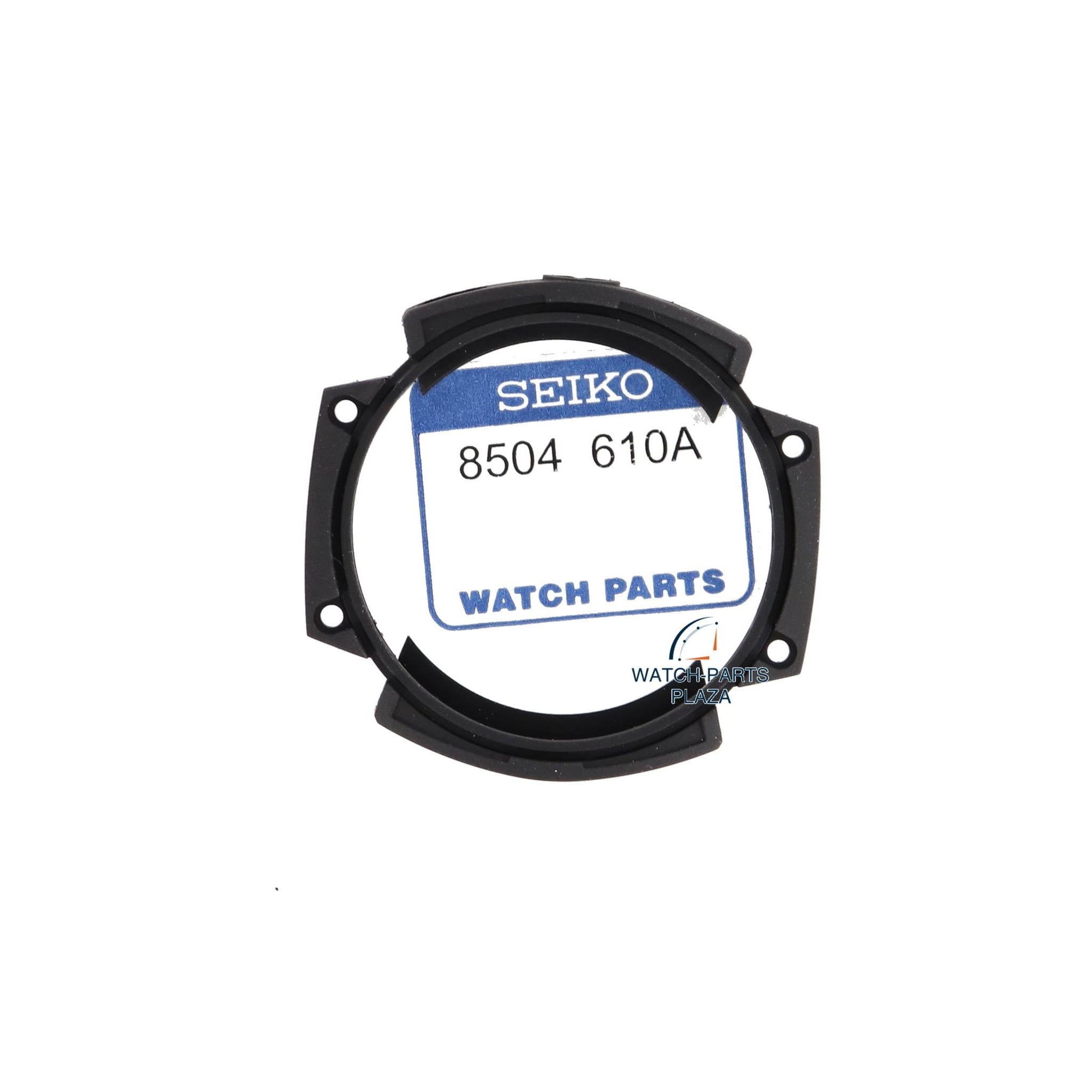 Seiko SNAD47 / SNAD49 shroud 7T62 - 0KD0 black silicon protector - Watch Plaza