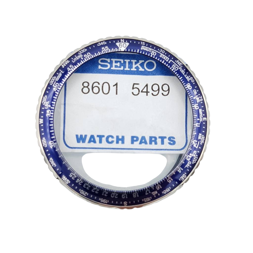 Seiko SND255 Bezel 7T92 - 0CF0 Blue FlightMaster SKS197P1 - Watch Plaza