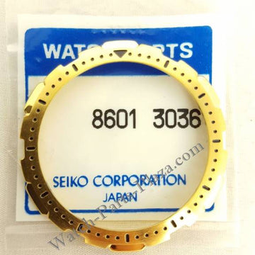 SEIKO SPORTS 150 GOLD ROTATING BEZEL 7T32 6B70 6B7A SDW076J1 SDW072 ORIGINAL - Watch Plaza
