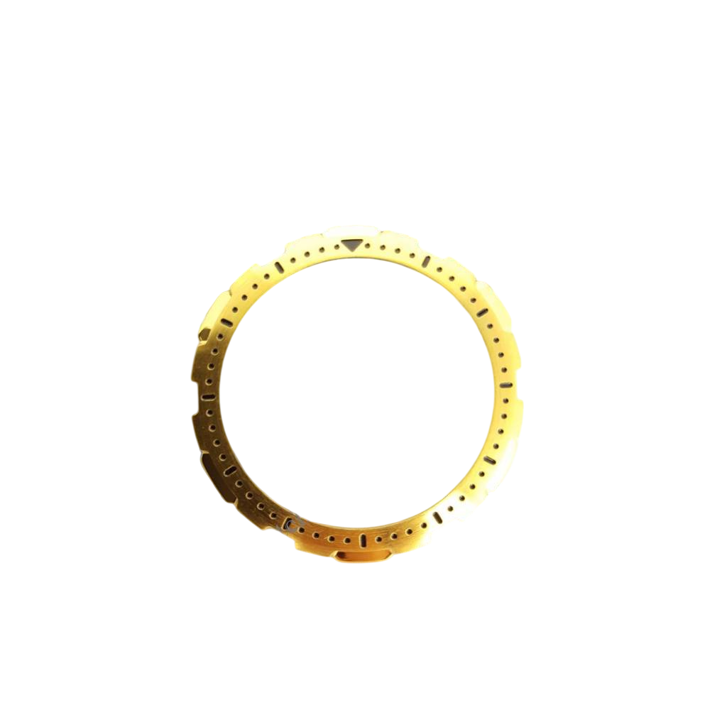 SEIKO SPORTS 150 GOLD ROTATING BEZEL 7T32 6B70 6B7A SDW076J1 SDW072 ORIGINAL - Watch Plaza