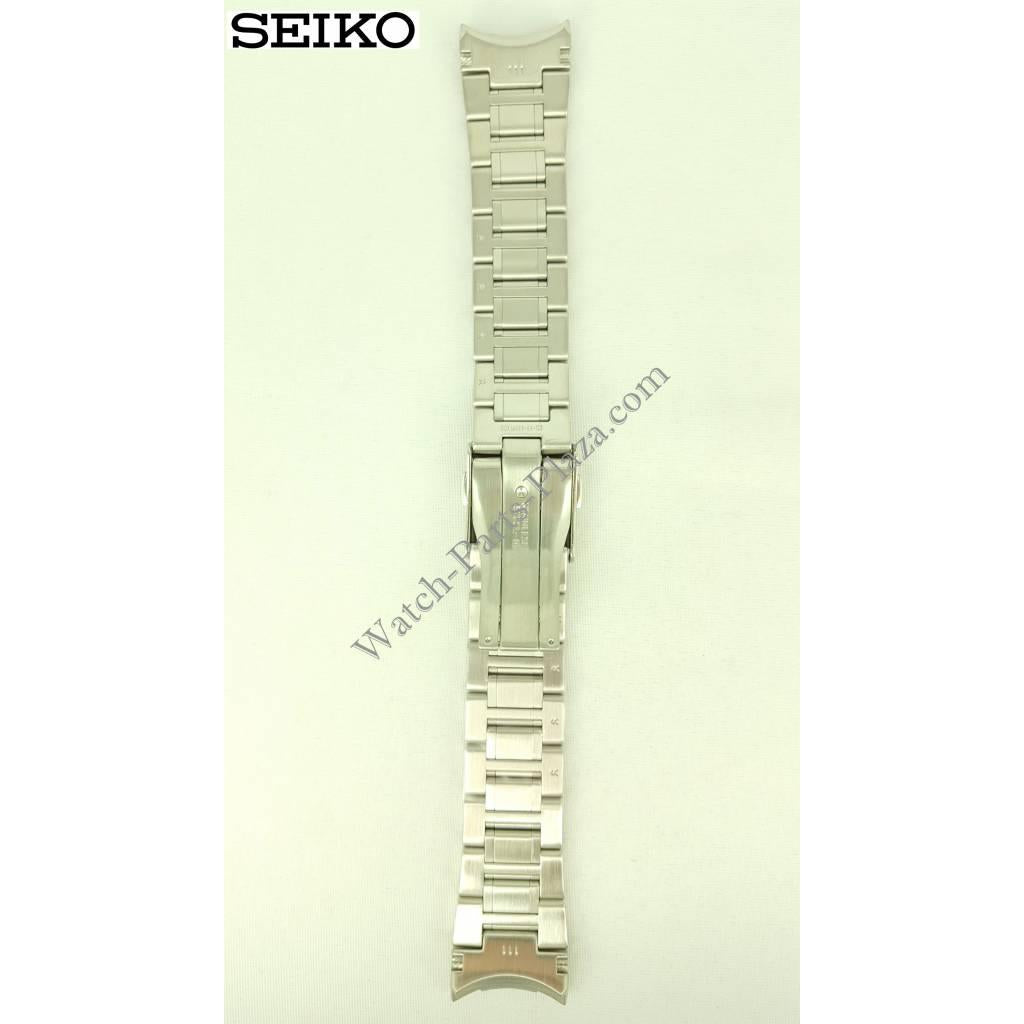 Seiko Sportura Stainless Steel Watch Band 21mm 7D48 - 0AK0 strap SUN015P1, SNAE61, SNP055 - Watch Plaza