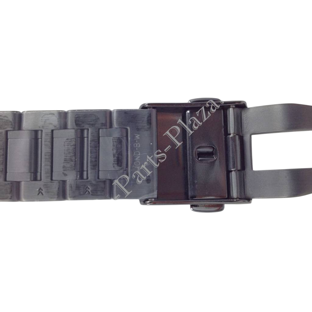 Seiko Sportura Stainless Steel Watch Band Black 21mm 7T62 - 0KV0 - Watch Plaza