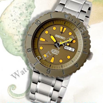Seiko SRPA39J1 Spirit Smart Watch Parts 4R36 - 05J0 Dial, Bezel, Hands & Chapter Ring - Limited Edition - Watch Plaza