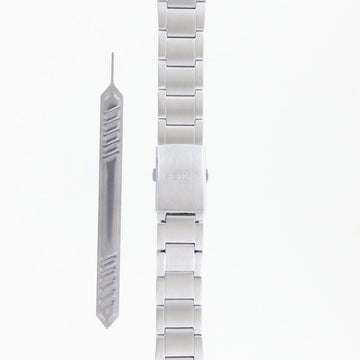 Seiko W57D1AM watch band SZSB006 stainless steel 4R35 - 02R0 20mm TicTac 35th Anniversary - Watch Plaza