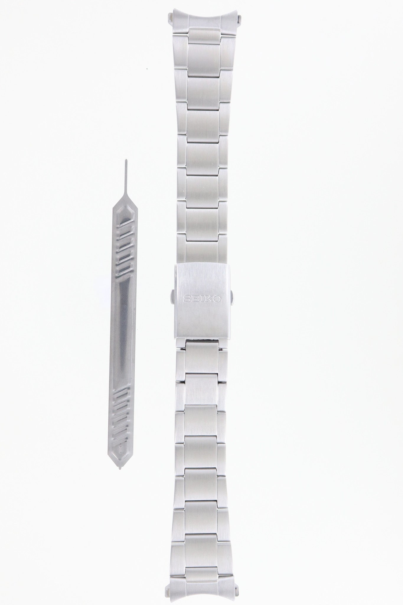 Seiko W57D1AM watch band SZSB006 stainless steel 4R35 - 02R0 20mm TicTac 35th Anniversary - Watch Plaza