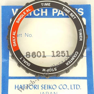 SEIKO YACHT TIMER SPORTS 100 BLACK BEZEL A829 6030 6010 601A ORIGINAL A828 4000 - Watch Plaza