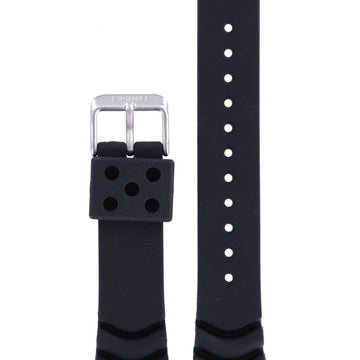 Seiko Z 20 - SNM037 - 7S35 - 00F0 Watch Band 4K30ZZ Black Silicone 20 mm Land Monster - Watch Plaza