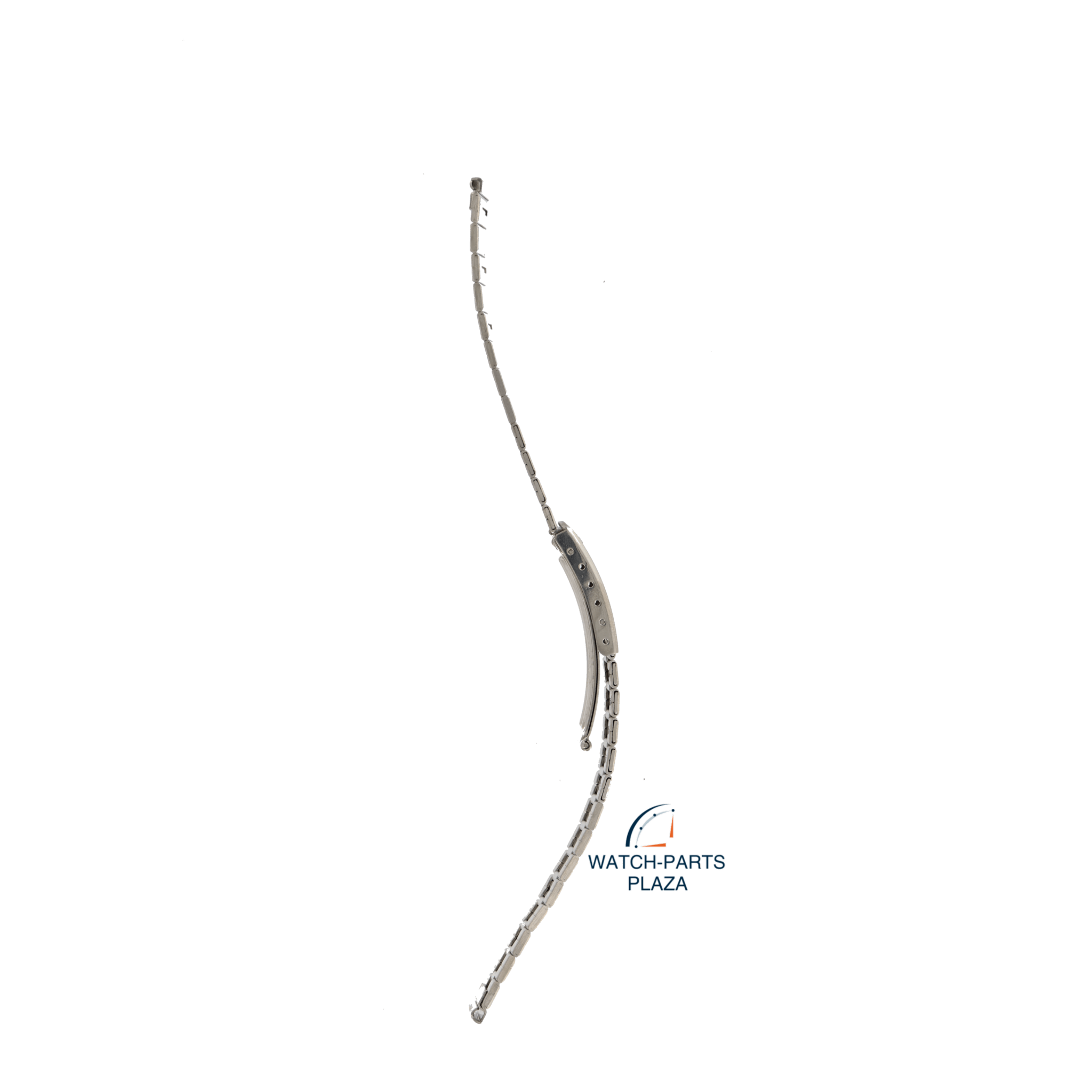 Seiko Z1415S Watch band H601 521A - Dual Time grey stainless steel 20 mm - Digital - Watch Plaza