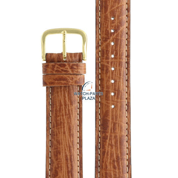 Seiko ZPJ87G Watch band SDX018 & SDX020 brown leather 18 mm - Quartz Chronograph - Watch Plaza
