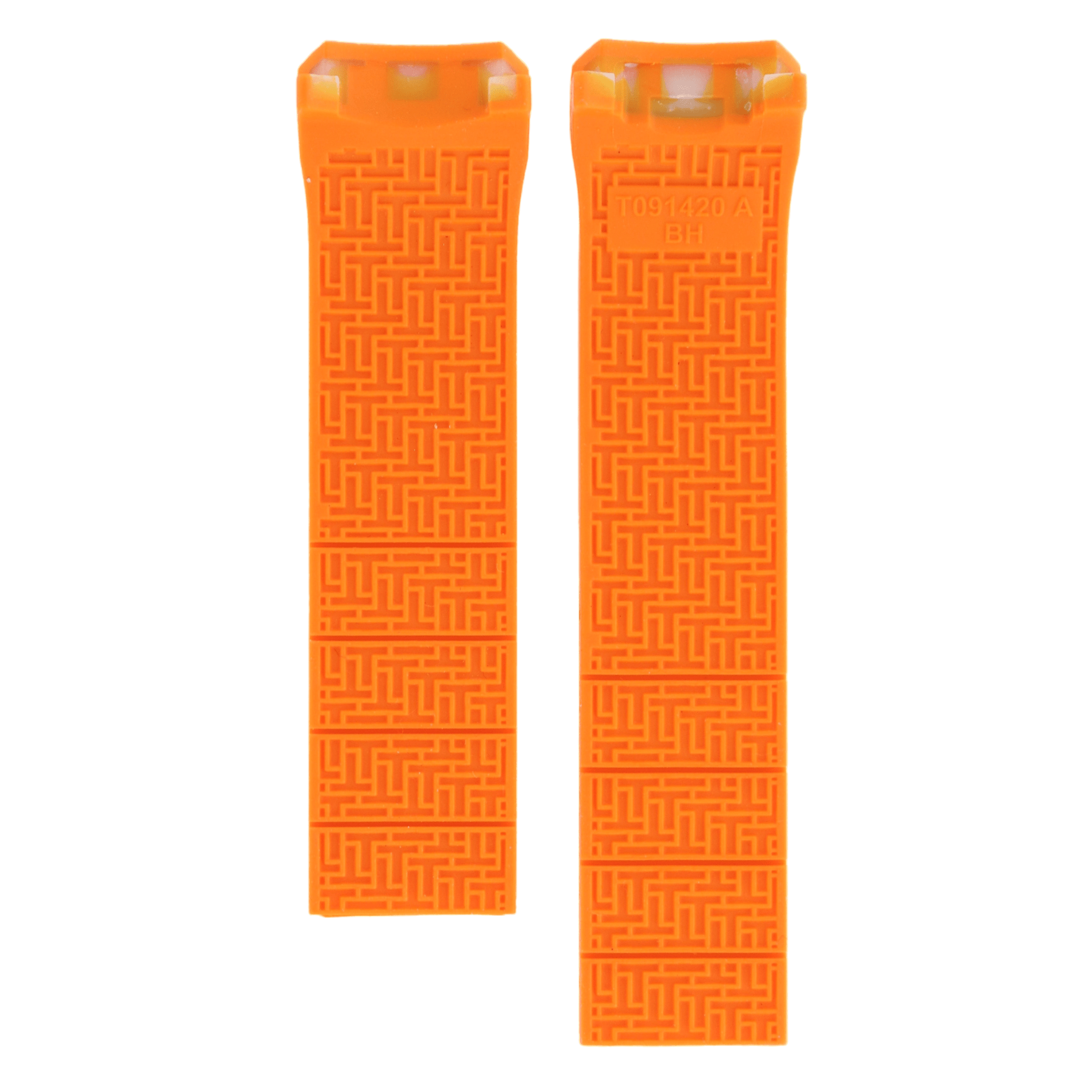 Tissot Expert Solar T091420 A BH Watch Band T610034735 Orange Silicone 22 mm T - Touch Solar - Watch Plaza