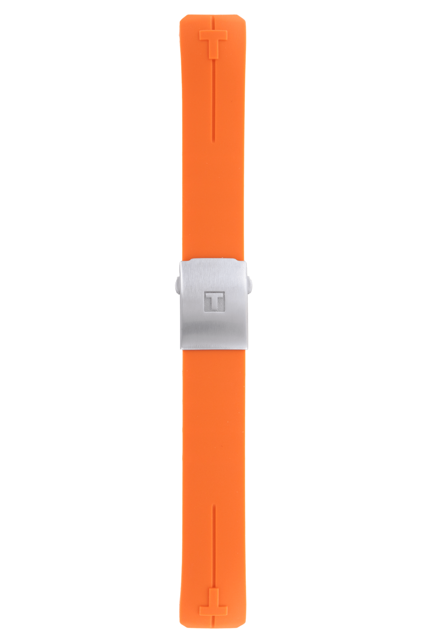 Tissot T - Touch II - T013420 & T047420 Watch Band T603026664 Orange Silicone 21 mm T - Touch - Watch Plaza