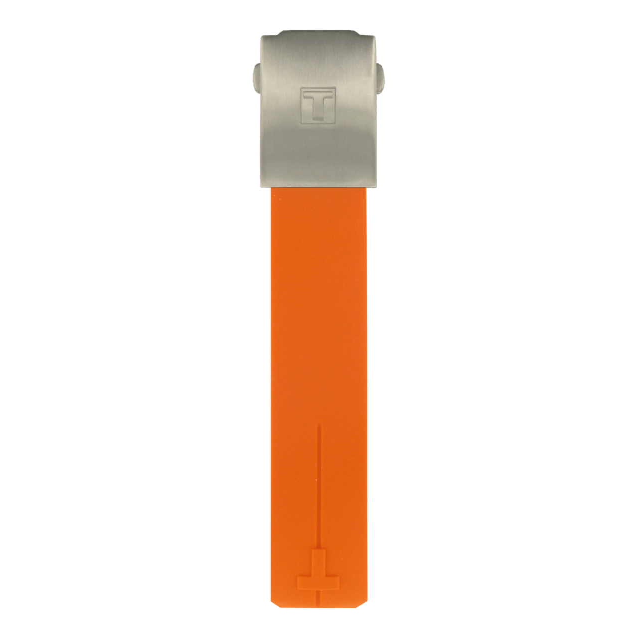 Tissot T - Touch II - T013420 & T047420 Watch Band T603026664 Orange Silicone 21 mm T - Touch - Watch Plaza