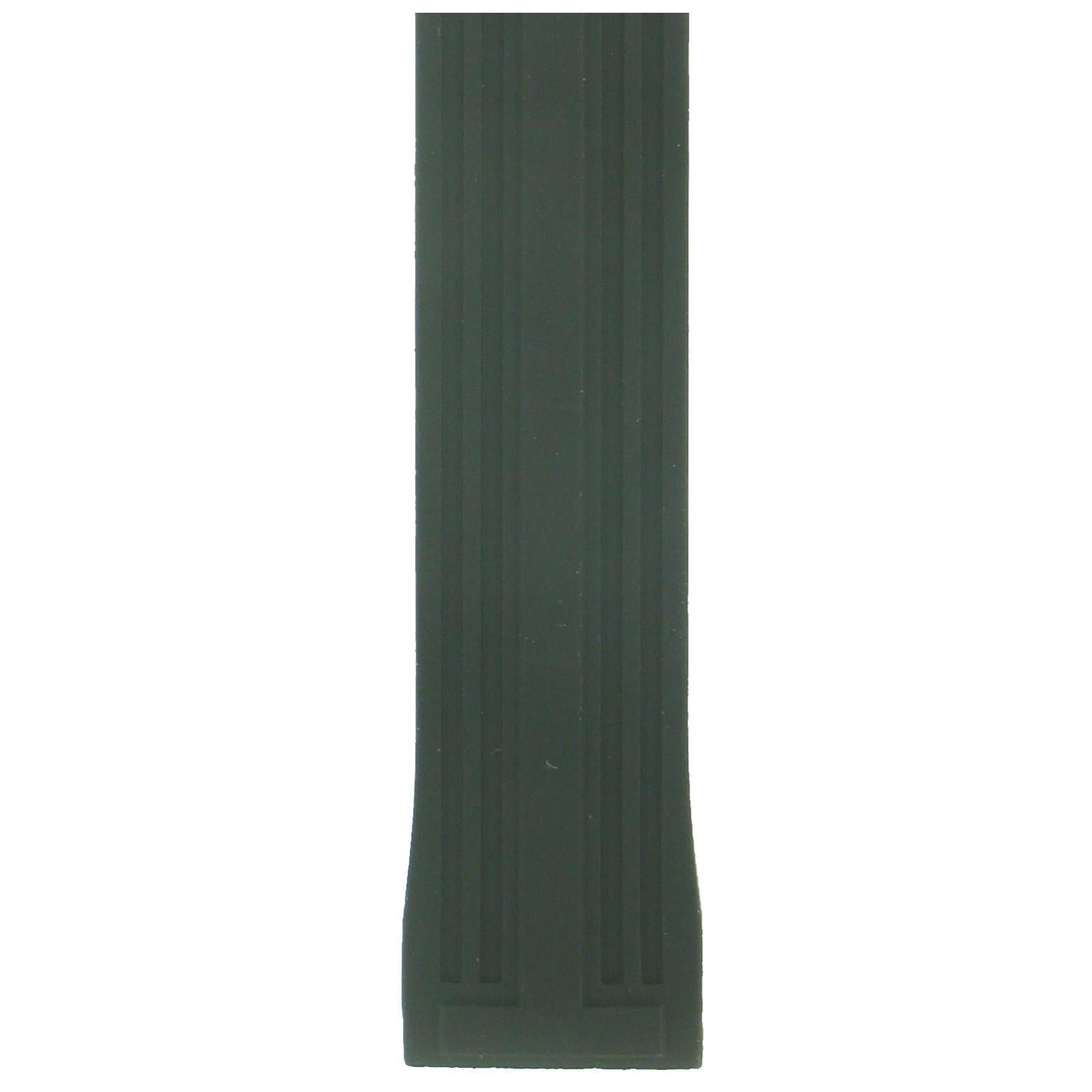 Tissot T005517A Watch Band T610020926 Black Silicone 22 mm Quadrato - Watch Plaza