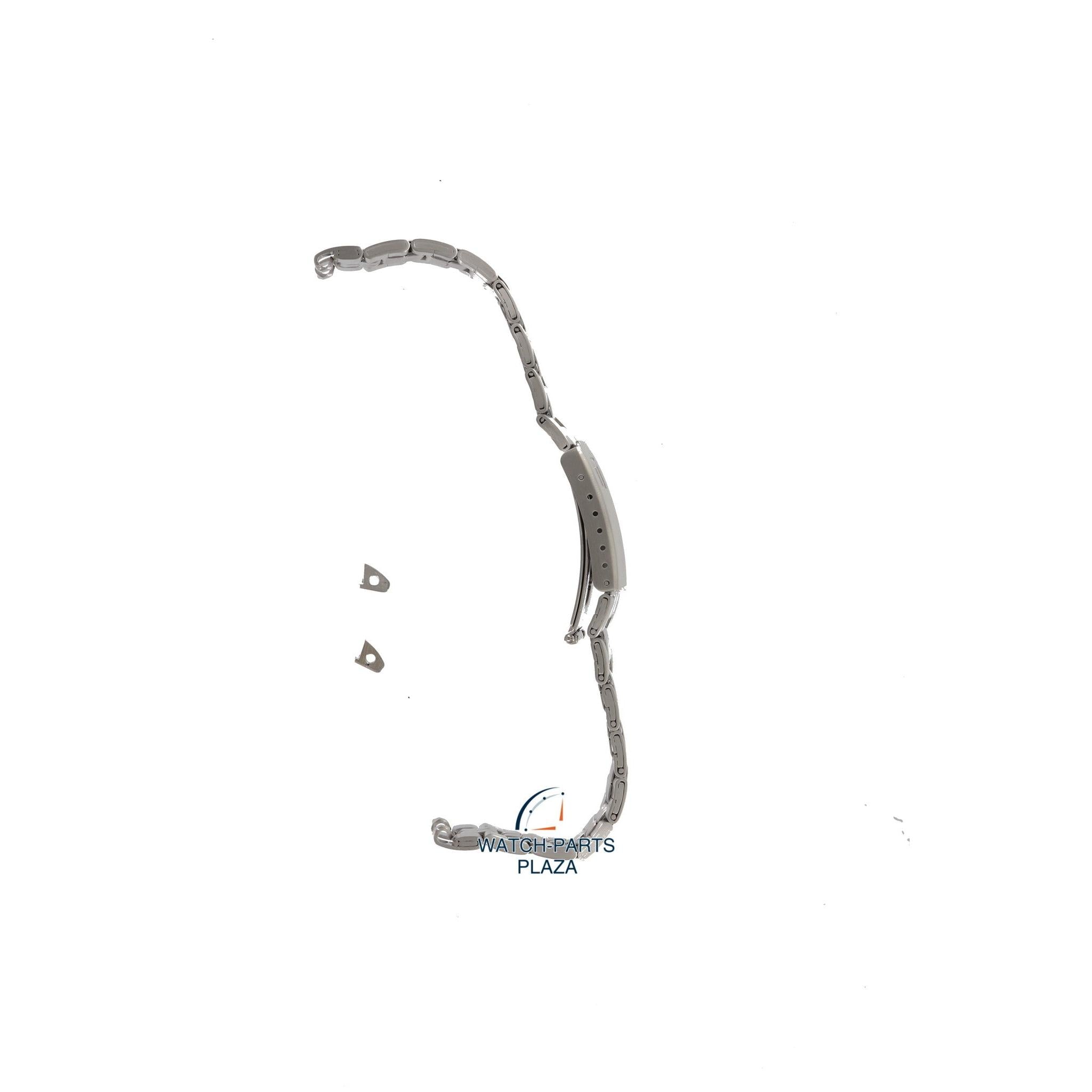 Tissot T012423, T34148 Nascar Watch Band T605014082 Grey Stainless Steel 18 mm PR50 - Watch Plaza