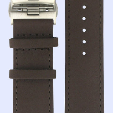 Tissot T013420A Watch Band T600028696 Dark Brown Leather 21 mm T - Touch - Watch Plaza