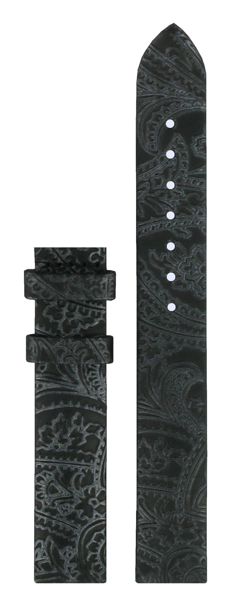 Tissot T02142552 Watch Band T610026391 Black Textile 14 mm T - Wave - Watch Plaza