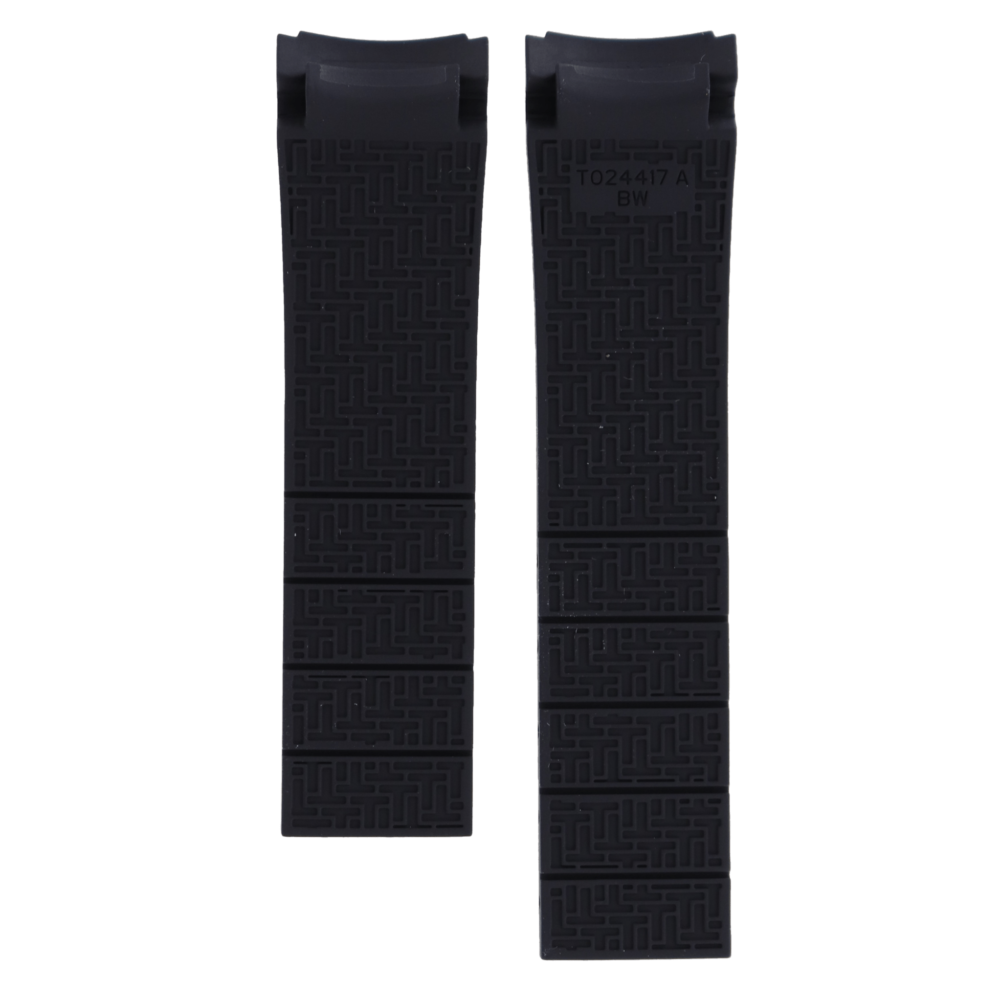 Tissot T024417 & T024427 Veloci T Watch Band T610028918 Black Silicone 22 mm T - Sport - Watch Plaza