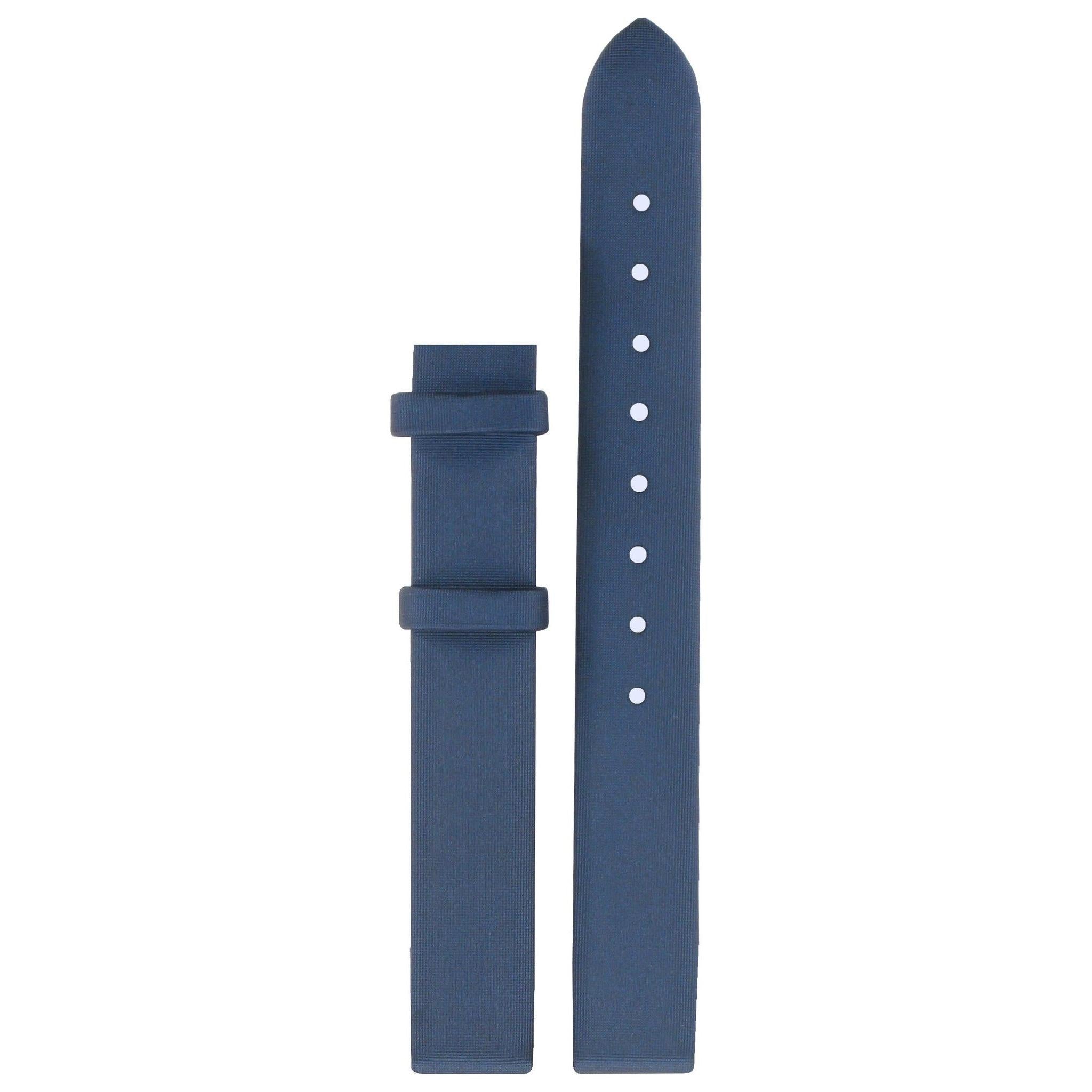 Tissot T03123580 Watch Band T610014603 Blue Textile 12 mm Precious Flower - Watch Plaza