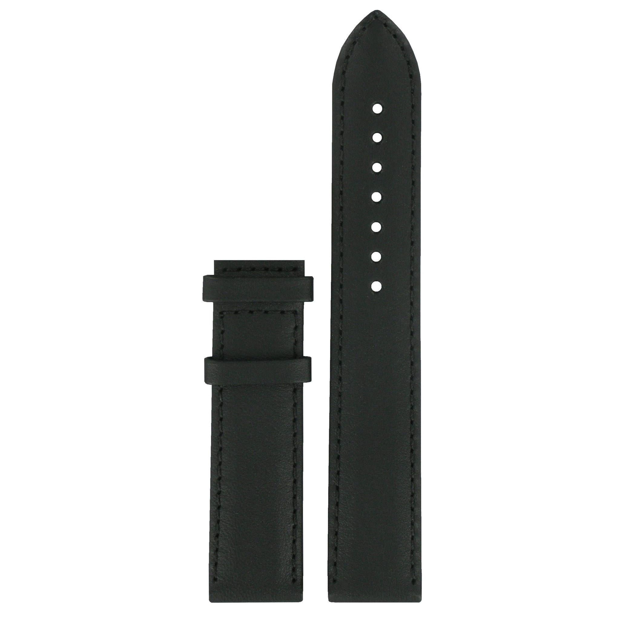 Tissot T033410A XL Watch Band T600028066 Black Leather 19 mm Classic Dream - Watch Plaza