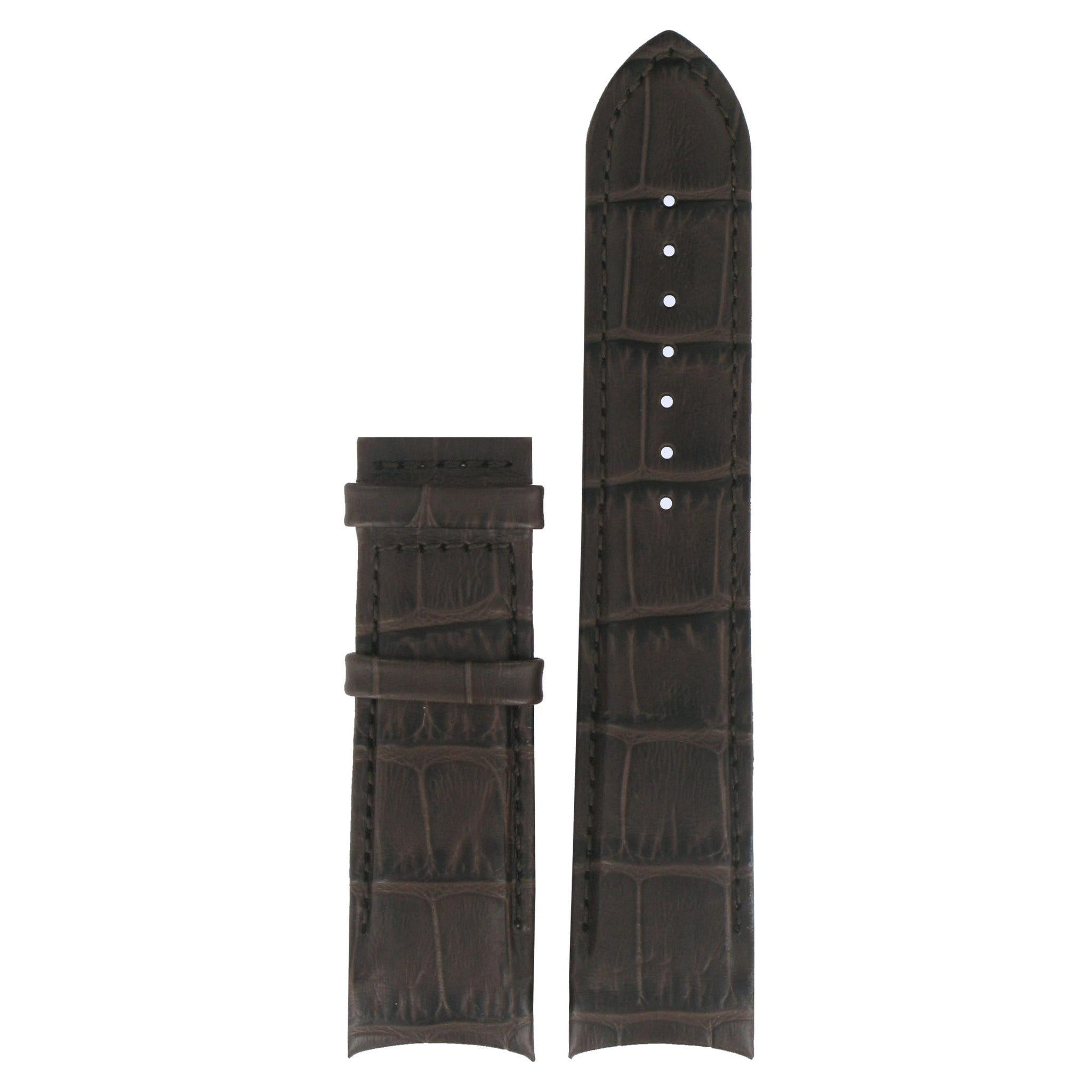 Tissot T035410A & T035428A Watch Band T610028569 Brown Leather 22 mm Couturier - Watch Plaza