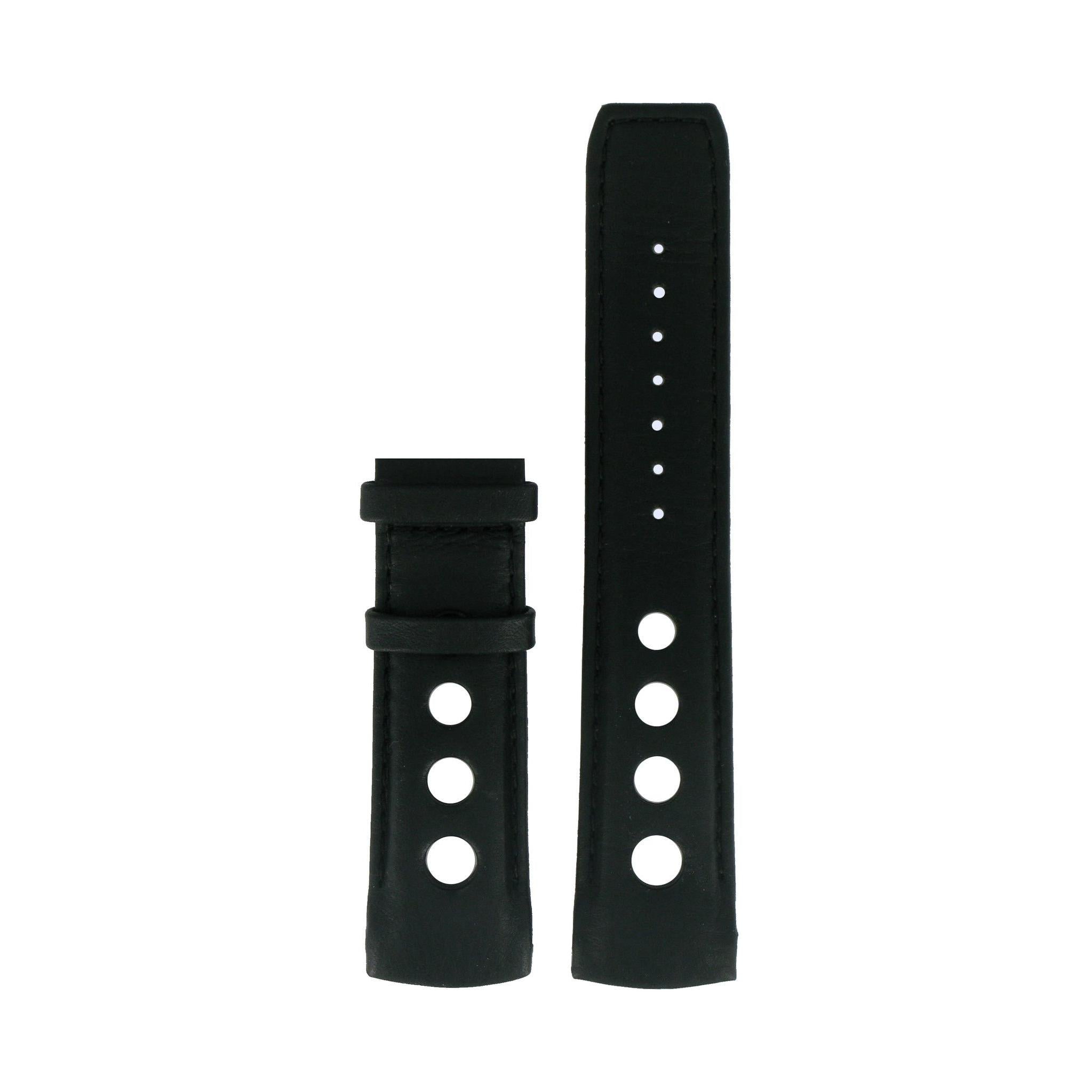 Tissot T044614A & T044632A XL Watch Band T610029673 Black Leather 22 mm PRS 516 - Watch Plaza