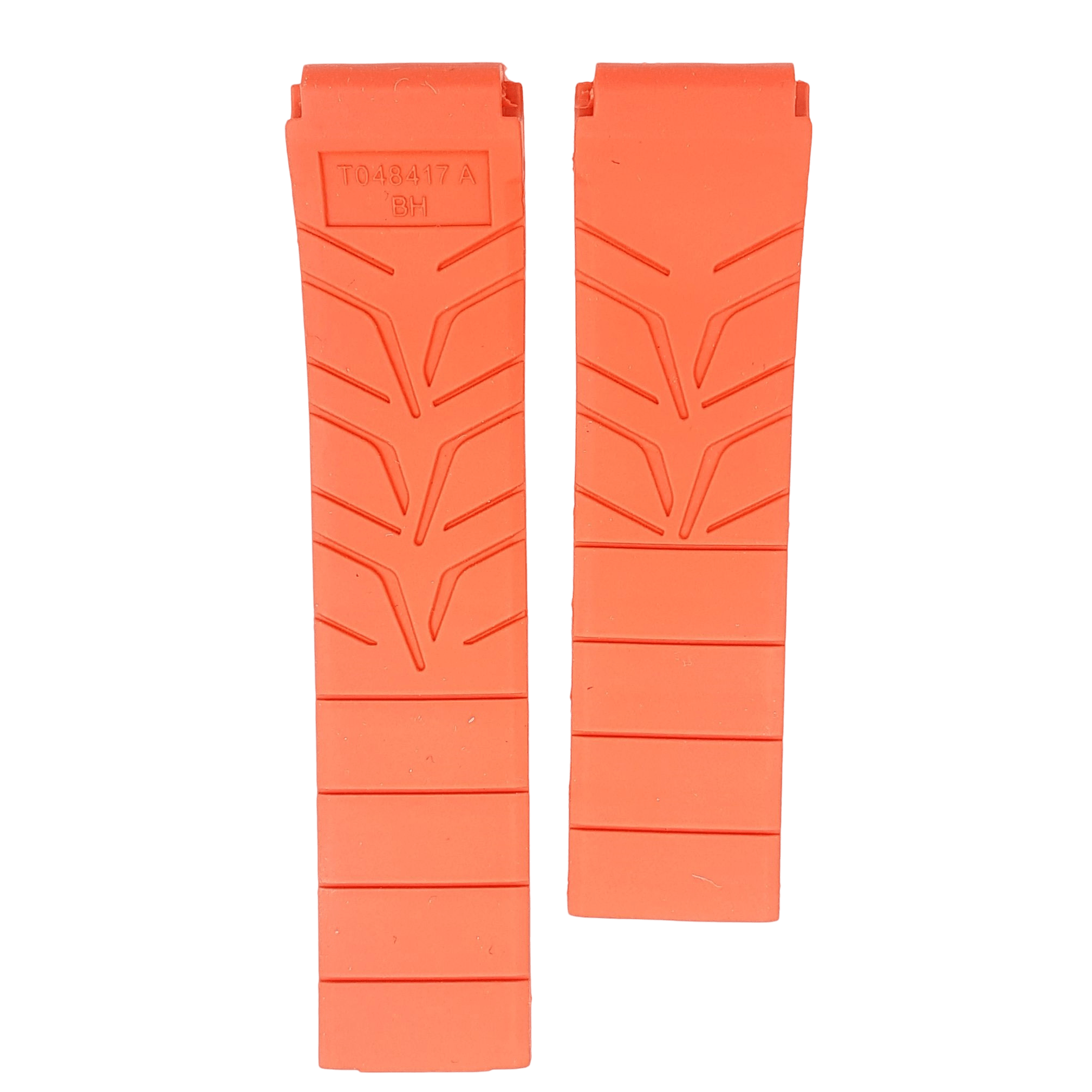 Tissot T048417A Watch Band T610029689 Red Silicone 21 mm T - Race - Watch Plaza