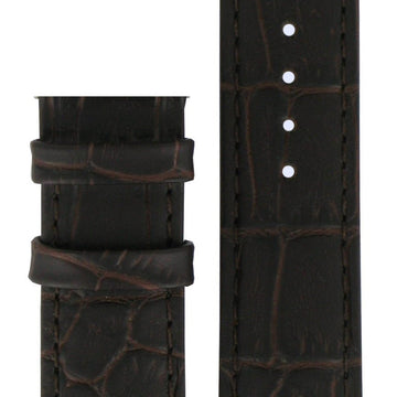 Tissot T055417A, T055410A Watch Band T610032785 Brown Leather 19 mm PRC - 200 - Watch Plaza