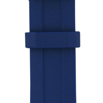 Tissot T055417A Watch Band T603038014 Blue Silicone 19 mm PRC - 200 - Watch Plaza