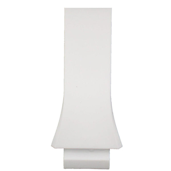 Tissot T056420A Watch Band T610029088 White Silicone 20 mm Sailing Touch - Watch Plaza