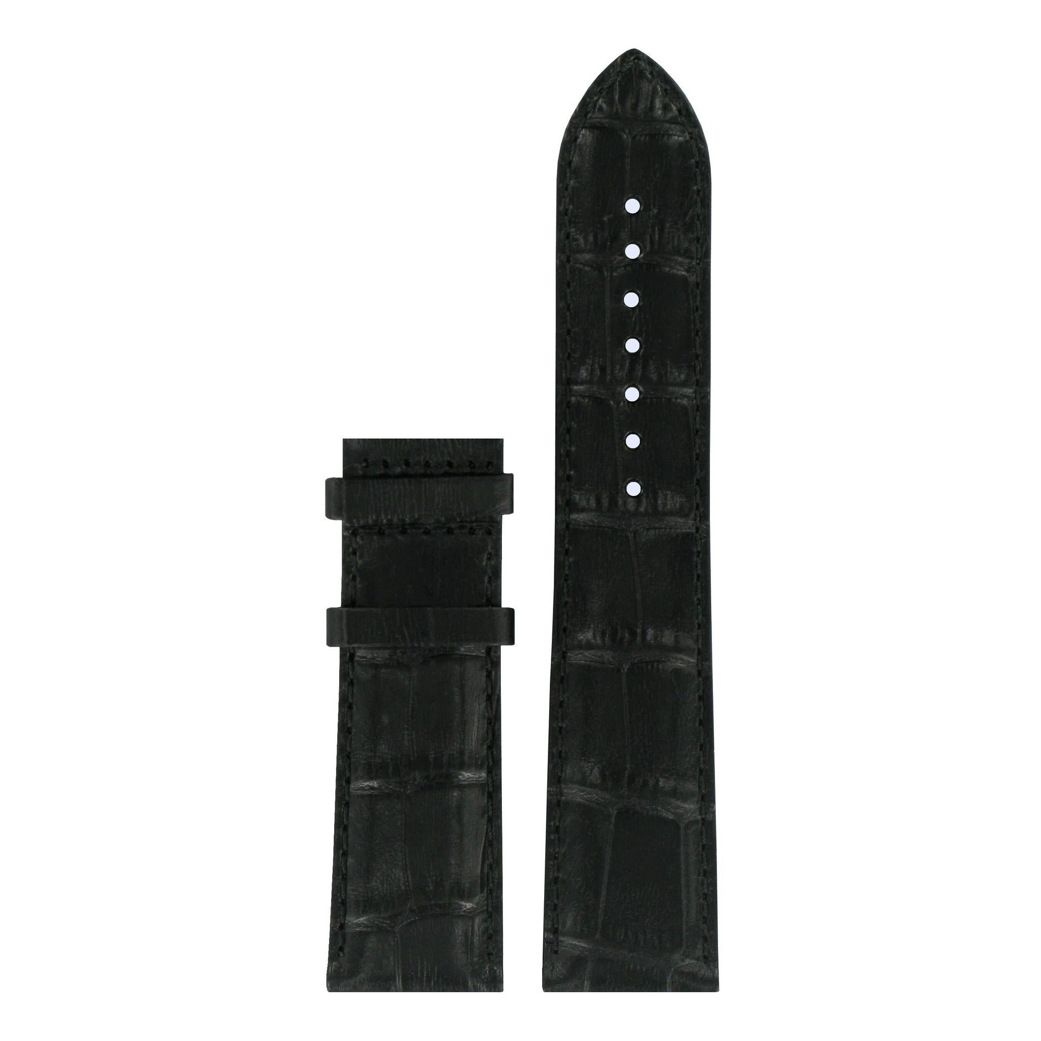 Tissot T059527A Watch Band T610030298 Black Leather 22 mm T - Lord - Watch Plaza