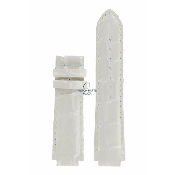 Tissot T061310 - T - Trend Watch Band T610031275 White Leather 14 mm TXL - Watch Plaza