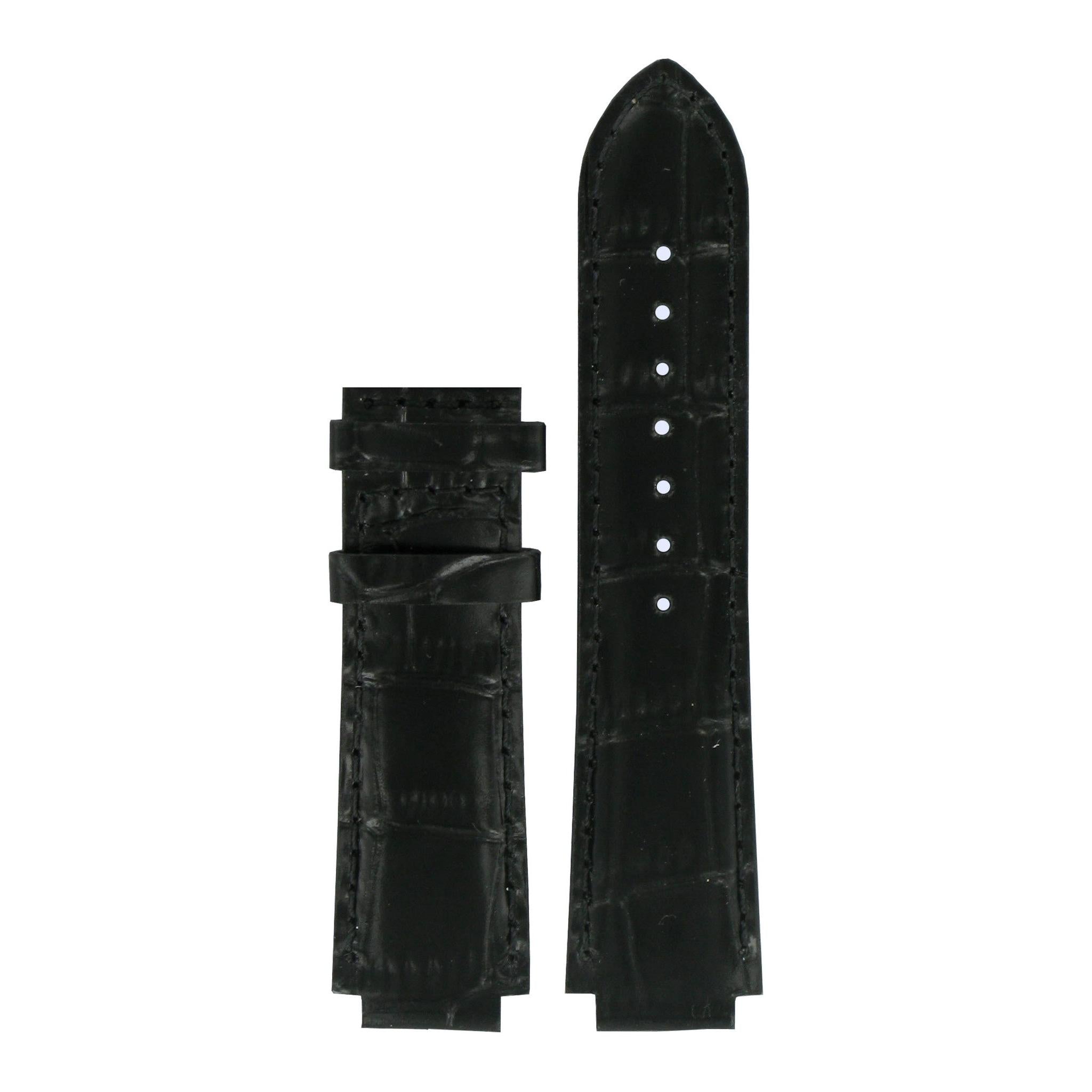Tissot T061310A Watch Band T610031319 Black Leather 14 mm TXL - Watch Plaza