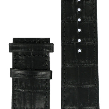 Tissot T0617171605100 Watch Band T610030952 Black Leather 16 mm TXL - Watch Plaza