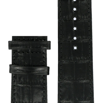 Tissot T0617171605100 XL Watch Band T610030954 Black Leather 16 mm TXL - Watch Plaza