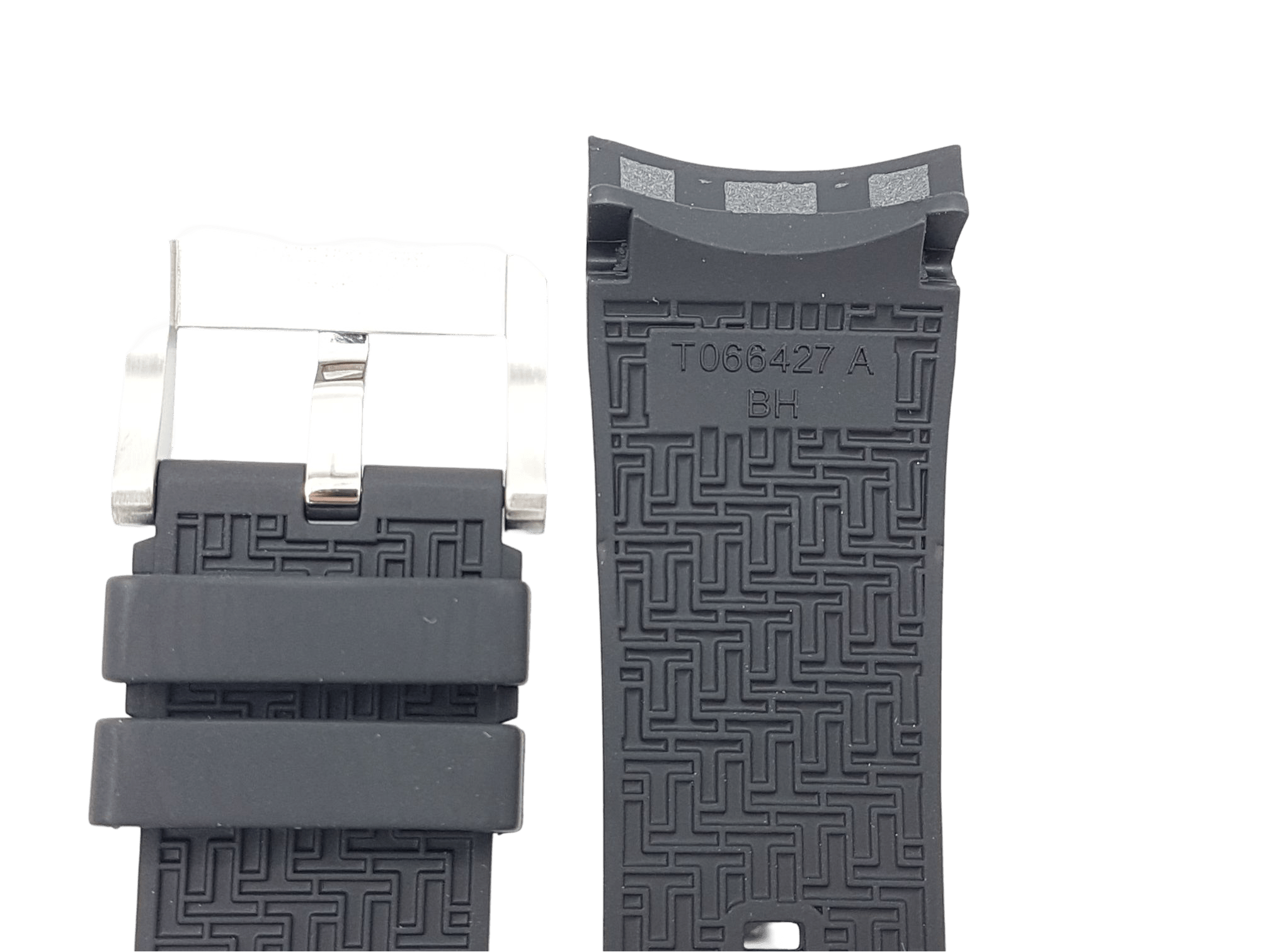 Tissot T066427A & T066414 Seastar 660 Watch Band T603031453 Black Silicone 23 mm Seastar 1000 - Watch Plaza