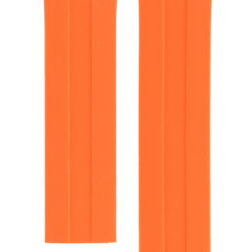 Tissot T076417 - Tony Parker T - Sport Watch Band T610032877 Orange Silicone 21 mm PRS 330 - Watch Plaza