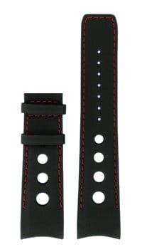 Tissot T079427A - XL Watch Band T610034298 Black Leather 23 mm PRS 516 - Watch Plaza