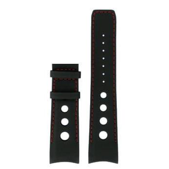 Tissot T079427A - XL Watch Band T610034298 Black Leather 23 mm PRS 516 - Watch Plaza