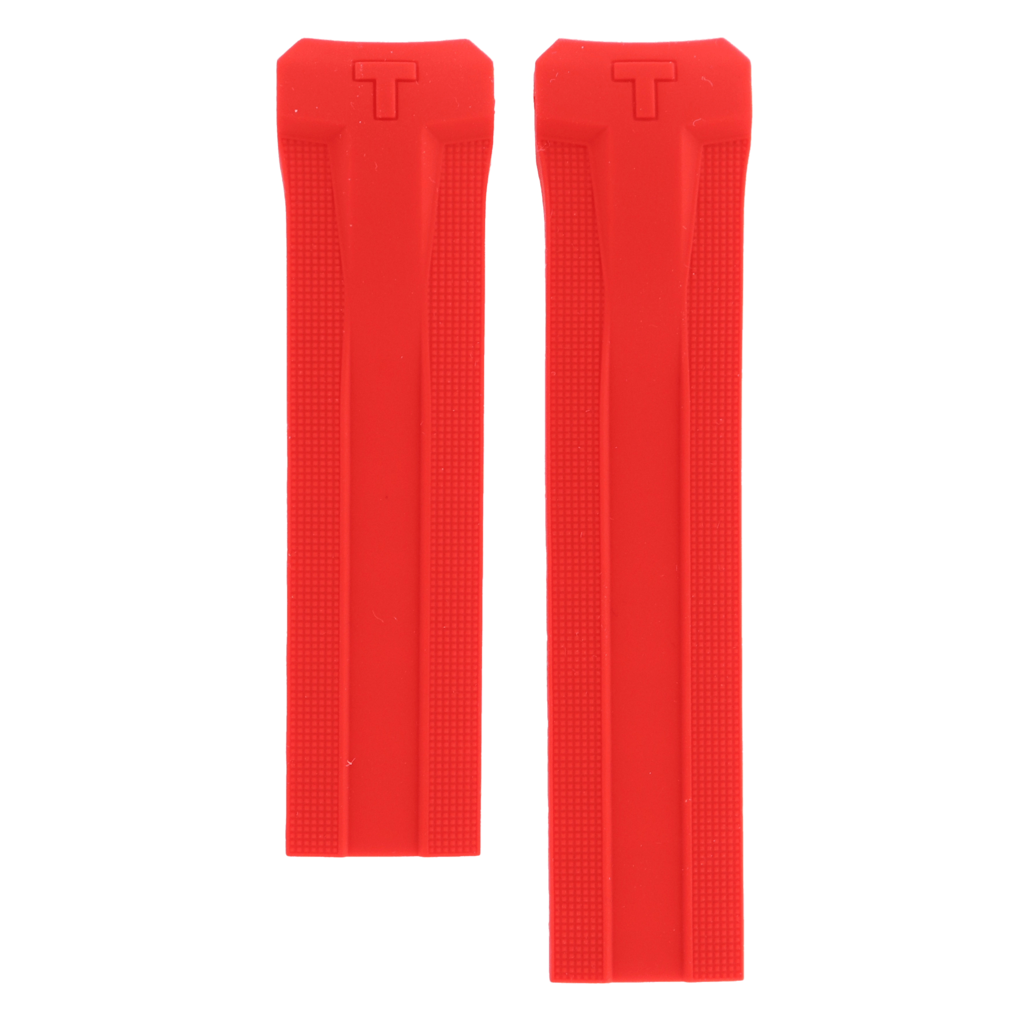 Tissot T091420A - Expert Watch Band T610036805 Red Silicone 22 mm T - Touch Solar - Watch Plaza