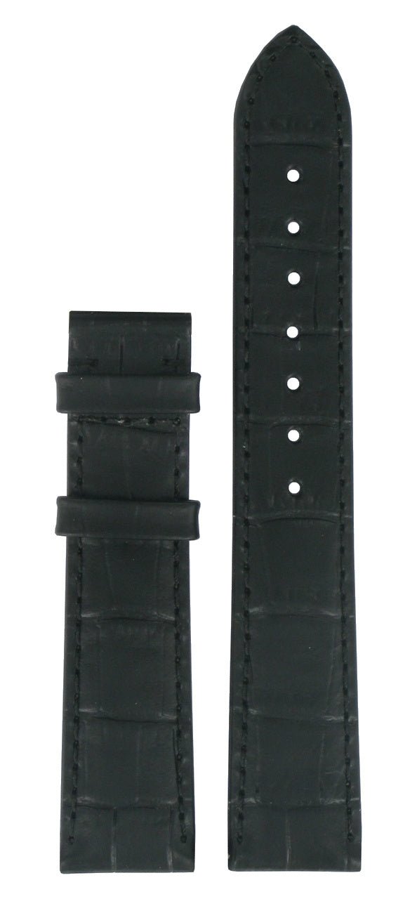 Tissot T661627A Heritage Watch Band T610014527 Black Leather 18 mm Porto Chrono - Watch Plaza