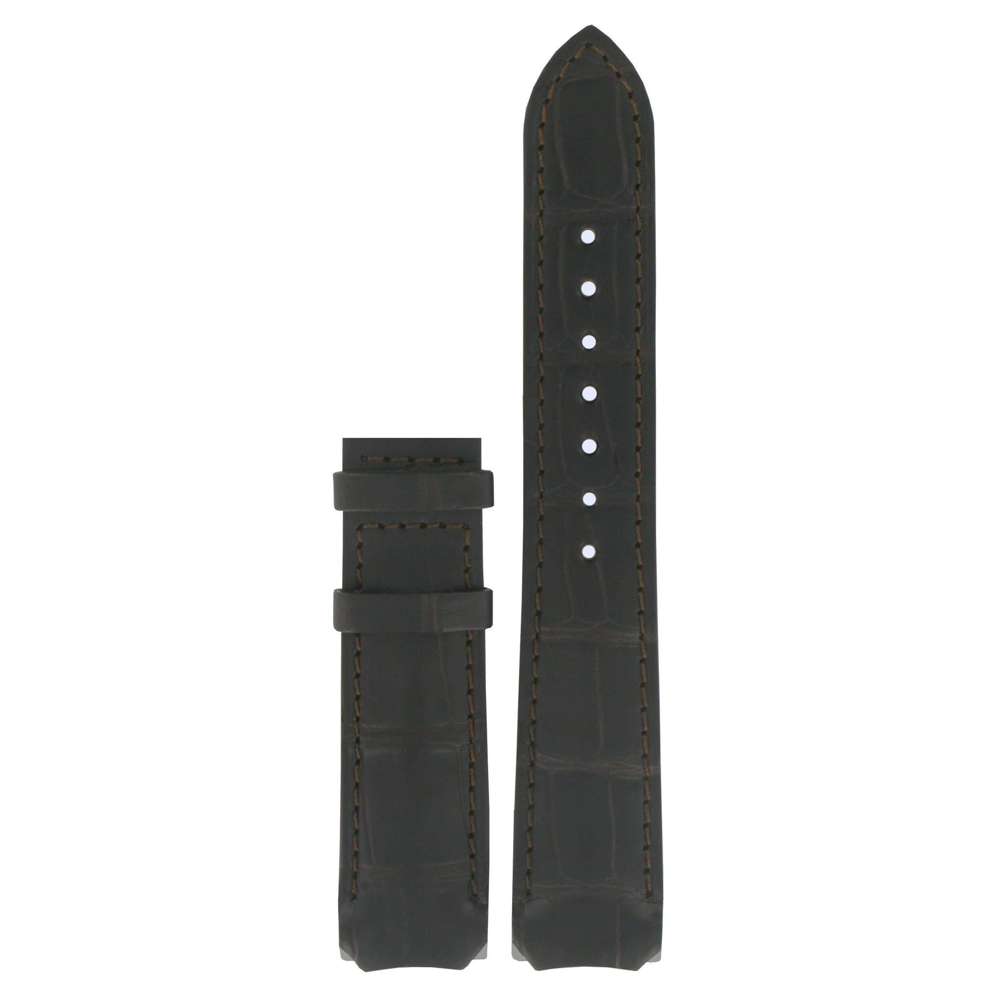 Tissot T71844511, T71944531 & T71344511A Watch Band T610014571 Dark Brown Leather 20 mm T - Touch - Watch Plaza